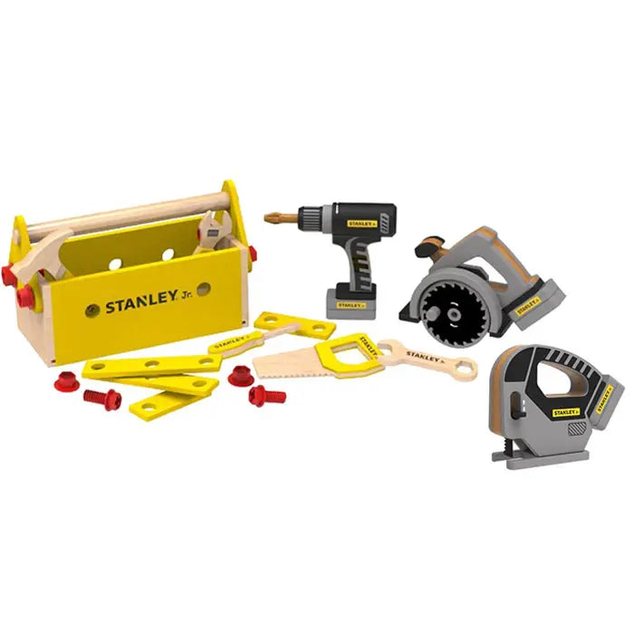 Stanley Wooden Tool Set for Kids - 28pcs