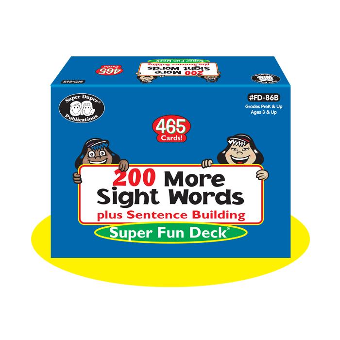 200 More Sight Words Fun Deck