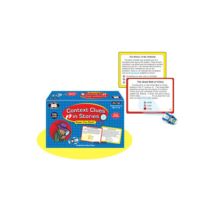 Context Clues In Stories Fun Deck