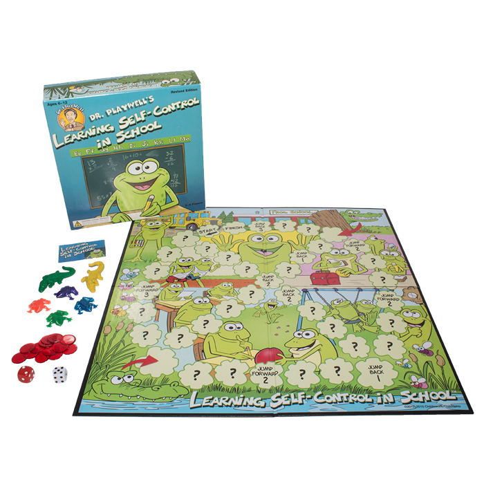 Dr Playwell's Learning Self Control in School Board Game
