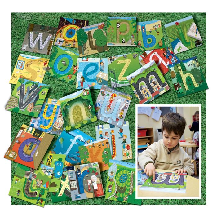 Alphabet Pathway Mats