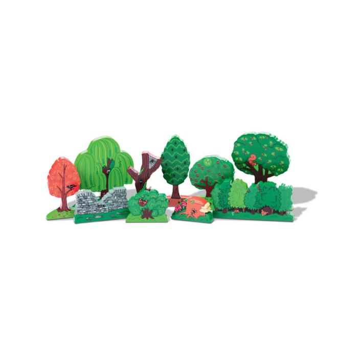 Wooden Tree Set