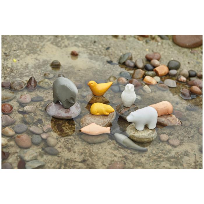 Sensory Play Stones - Animal Friends