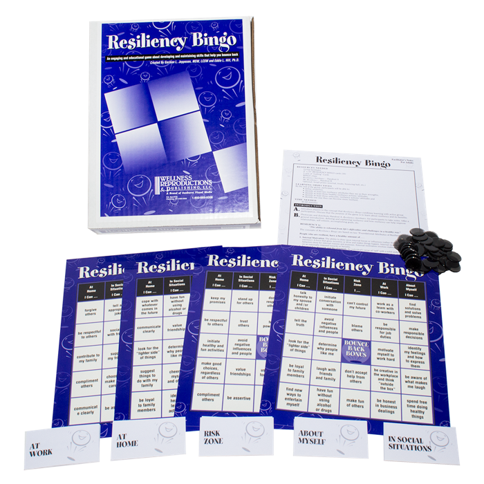 Resiliency Bingo - Adult Version