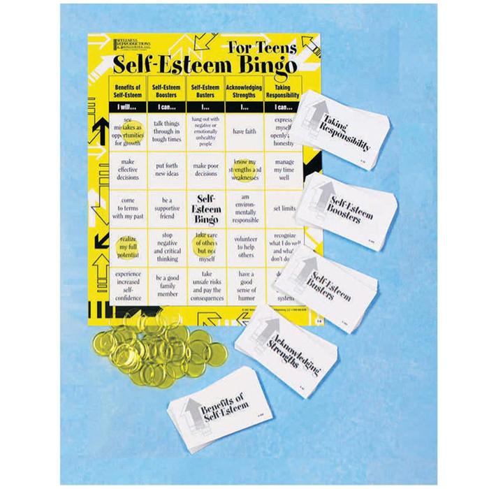 Self-Esteem Bingo - Teen Version