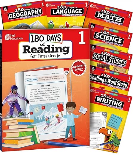 180 Days™ Bundle (Grade 1): 8-Book Set