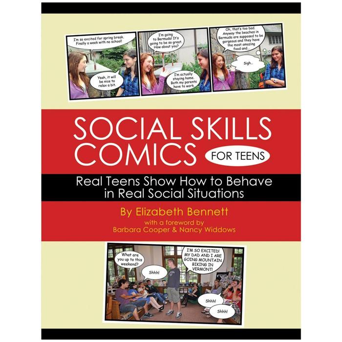 Social Skills Comics for Teens Workbook