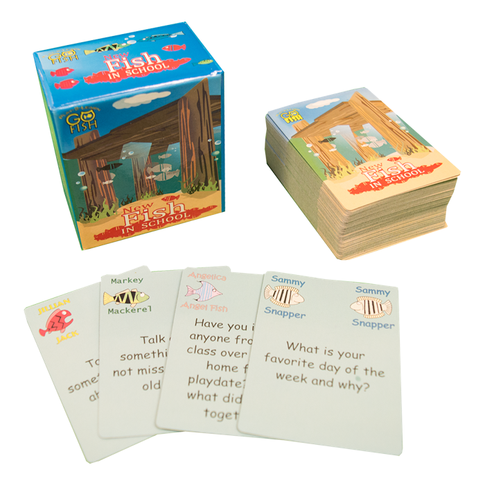 Play 2 Learn Go Fish: New Fish in School Card Game