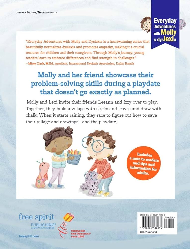 Everyday Adventures with Molly and Dyslexia 3-Book Set
