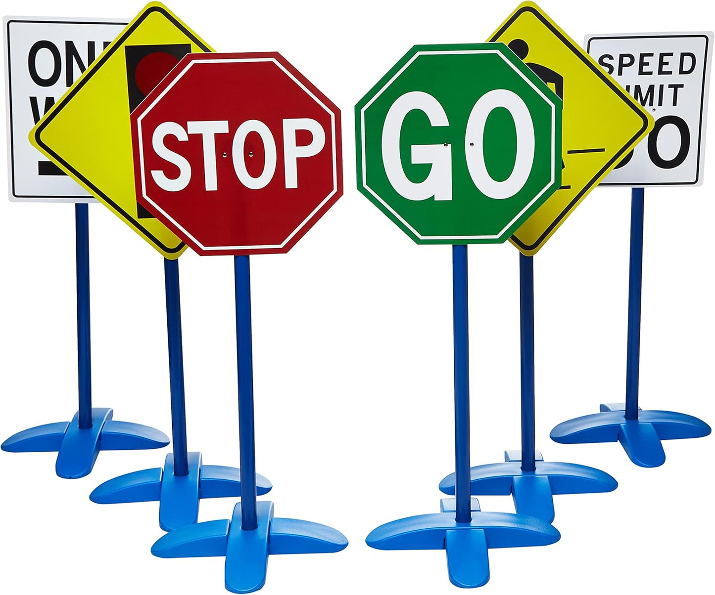 Traffic Signs for Early Learning Road Safety (Set of 6)