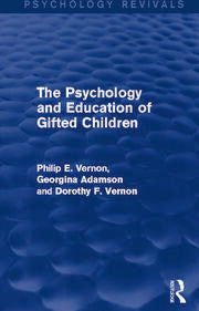 The Psychology and Education of Gifted Children