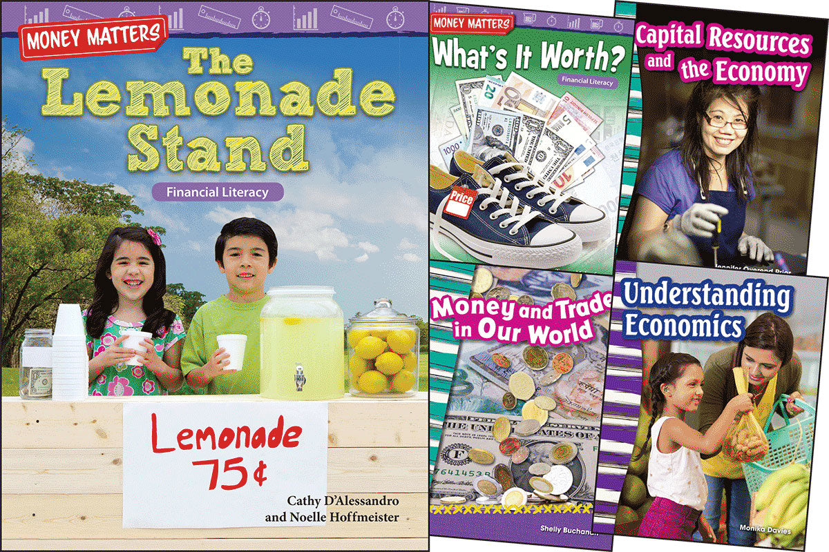 Financial Literacy Grades 2-3: 5-Book Set