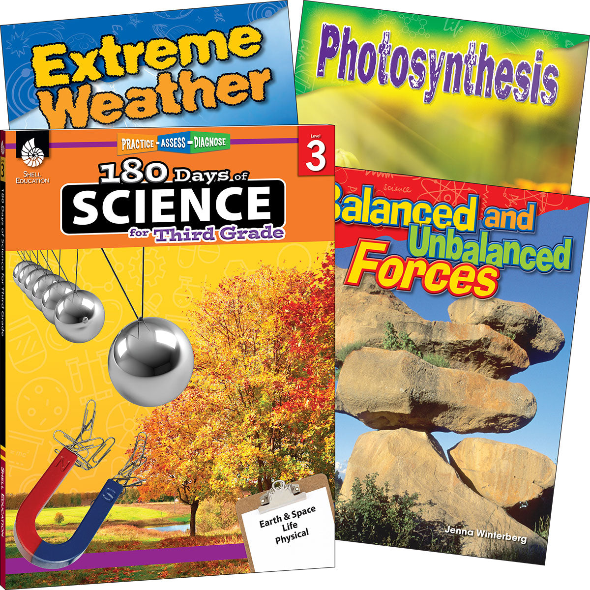 Learn-at-Home: Science Bundle Grade 3: 4-Book Set