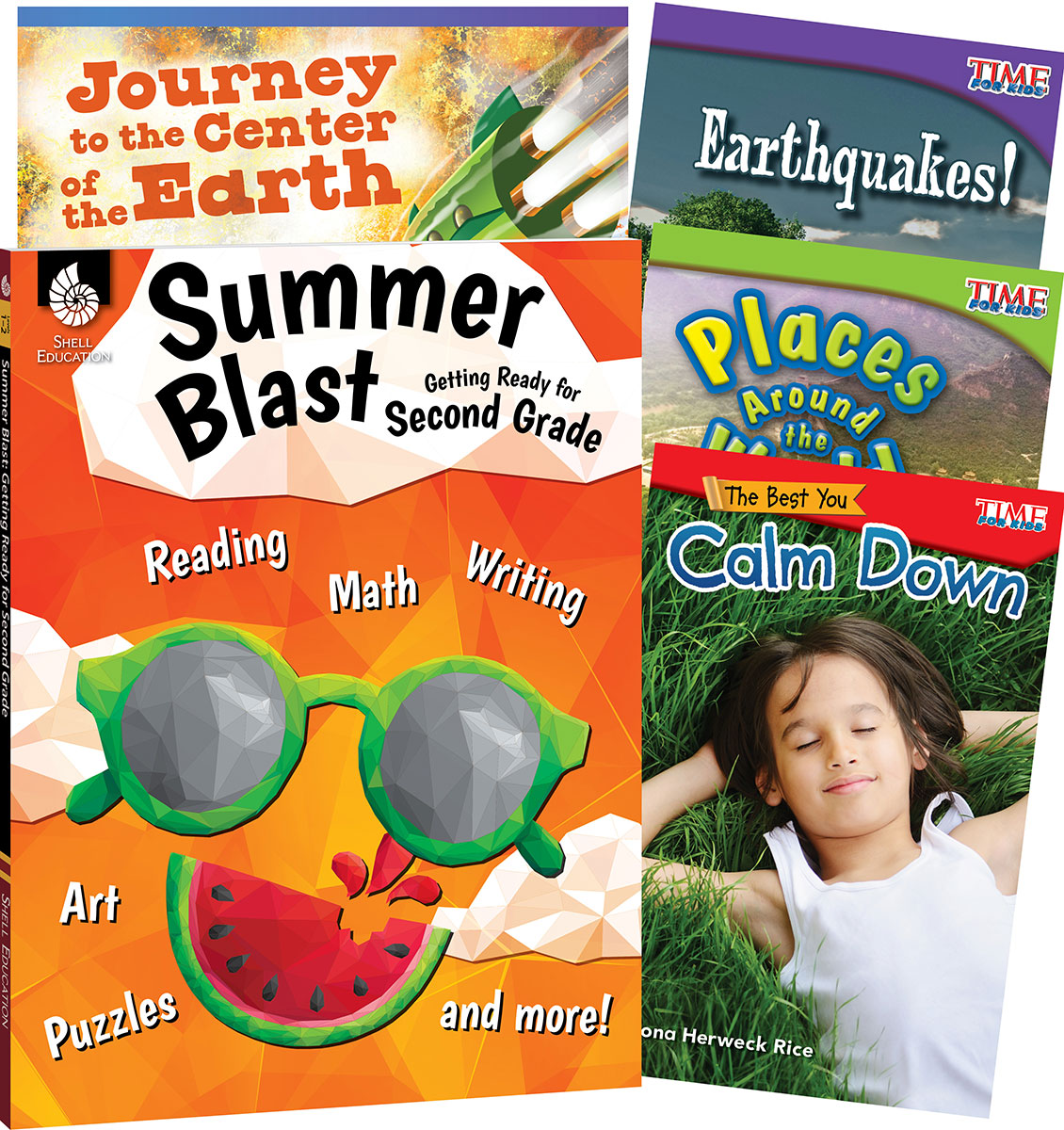 Learn-at-Home: Summer Reading Bundle Grade 2: 5-Book Set