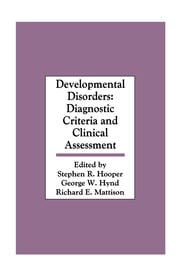 Developmental Disorders