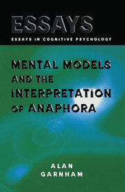 Mental Models and the Interpretation of Anaphora
