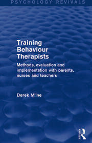 Training Behaviour Therapists