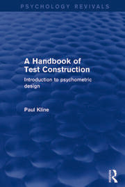 A Handbook of Test Construction
