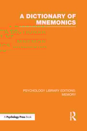A Dictionary of Mnemonics (PLE: Memory)