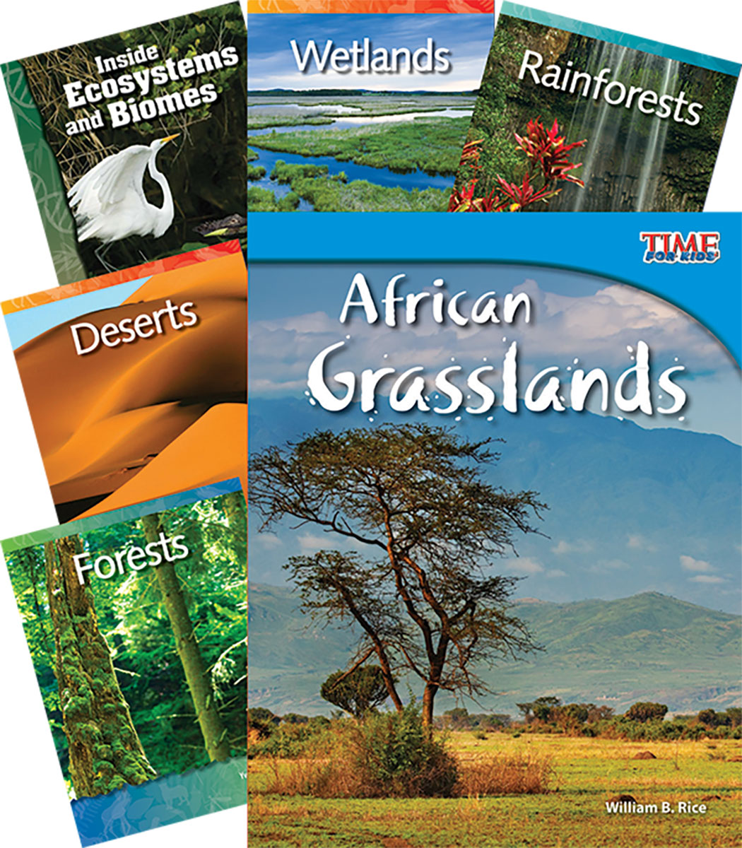 Biomes and Ecosystems Set of 7