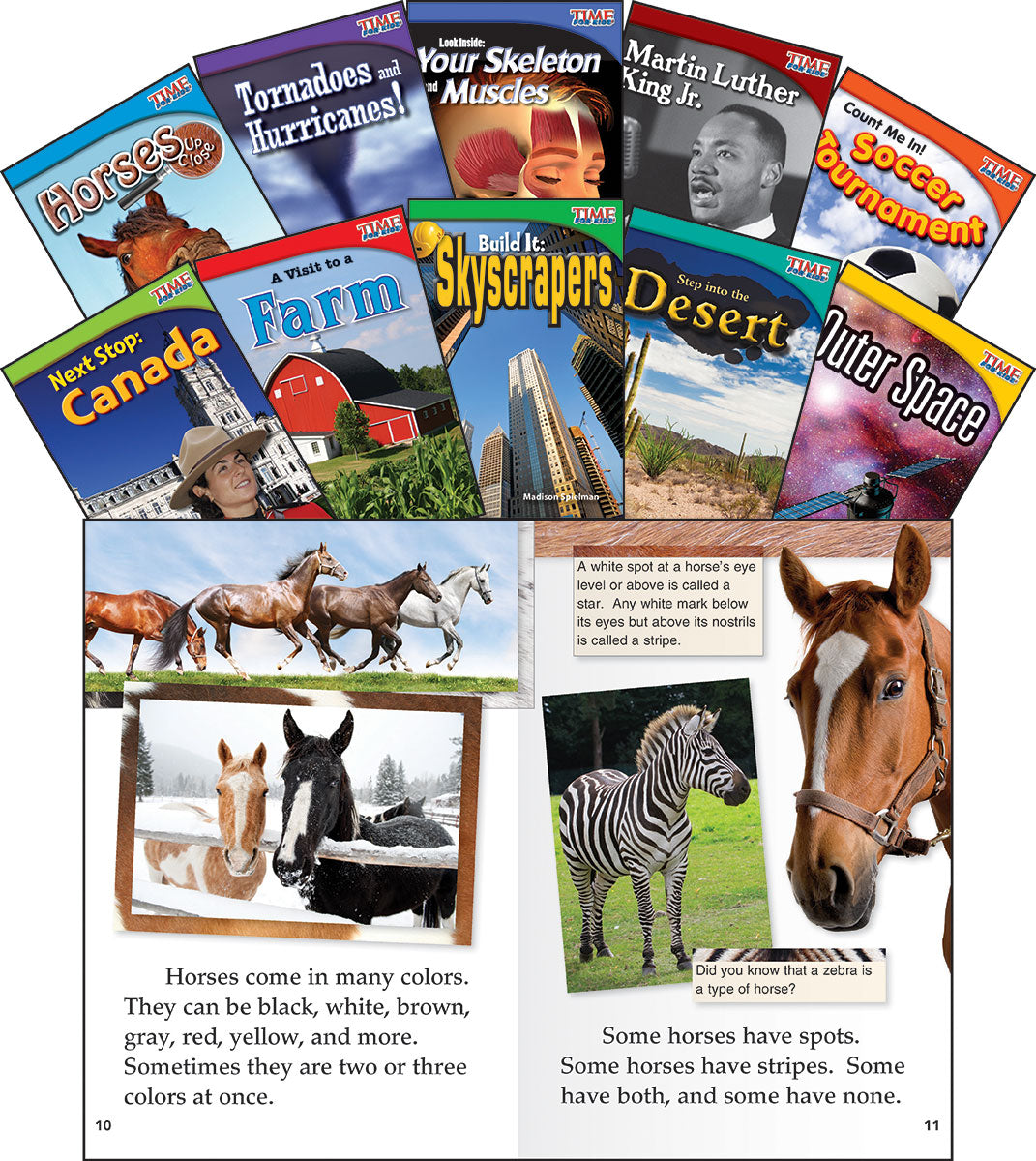 TIME FOR KIDS® Informational Text Grade 2 Readers Set 2 10-Book Set