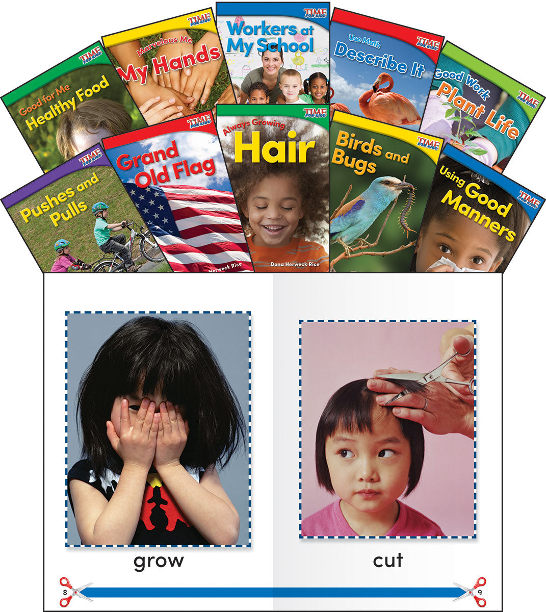 TIME FOR KIDS® Informational Text Grade K Readers Set 1 10-Book Set