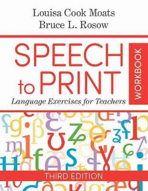 Speech to Print Bundle: Textbook & Workbook (3rd Edition)