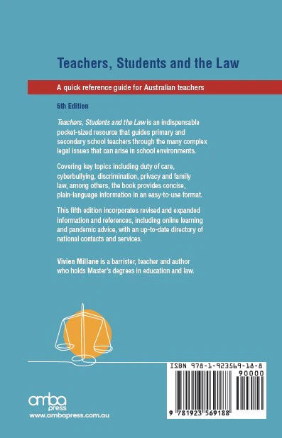 Teachers, Students and the Law: A quick reference guide for Australian teachers 5/e