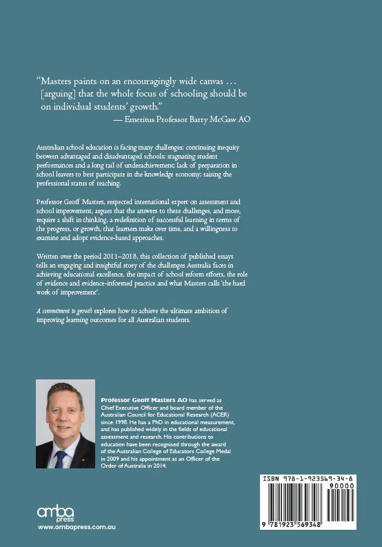 A Commitment to Growth: Essays on Education