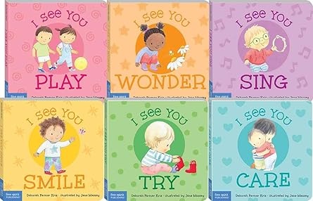 I See You Board Books Complete Series 6-Book Set