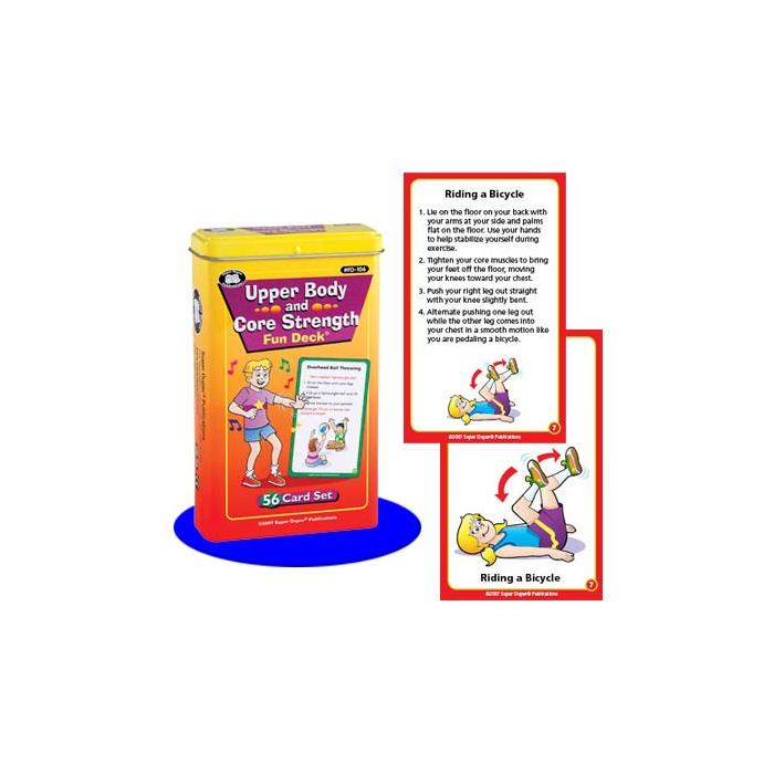 Upper Body And Core Strength Fun Deck