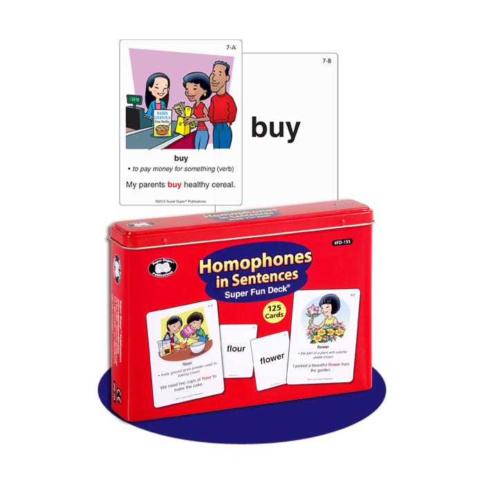 Homophones In Sentences Fun Deck