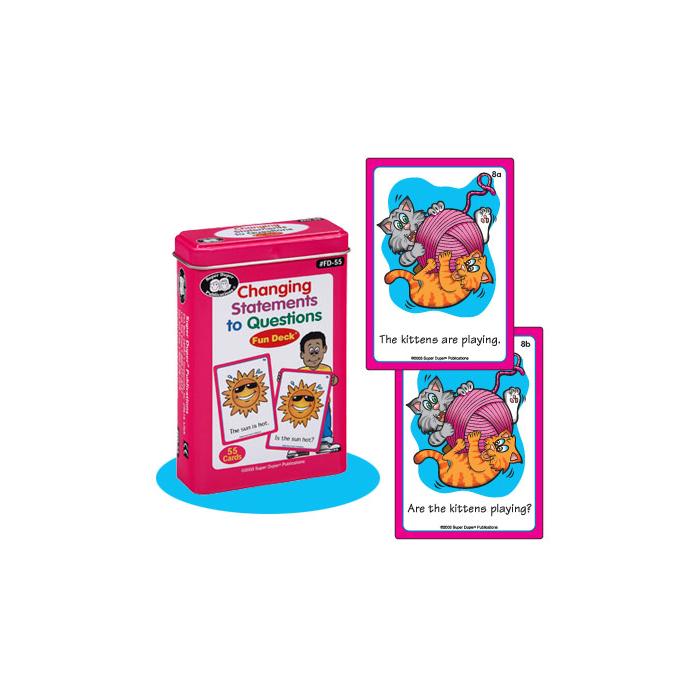 Changing Statements To Questions Fun Deck