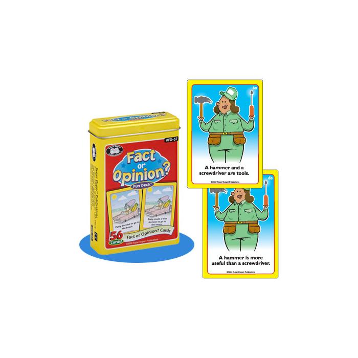 Fact Or Opinion? Fun Deck
