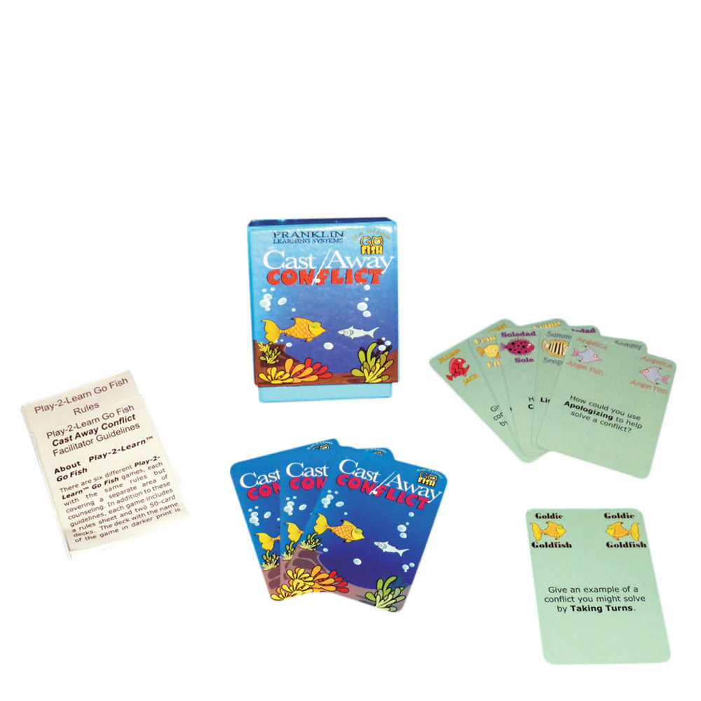 Play 2 Learn Go Fish: Cast Away Conflict Card Game