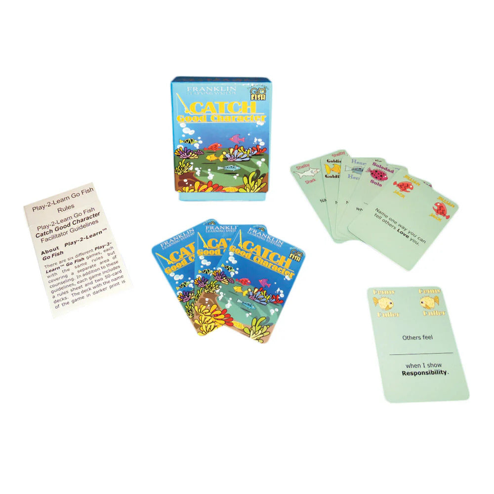 Play 2 Learn Go Fish: Catch Good Character Card Game