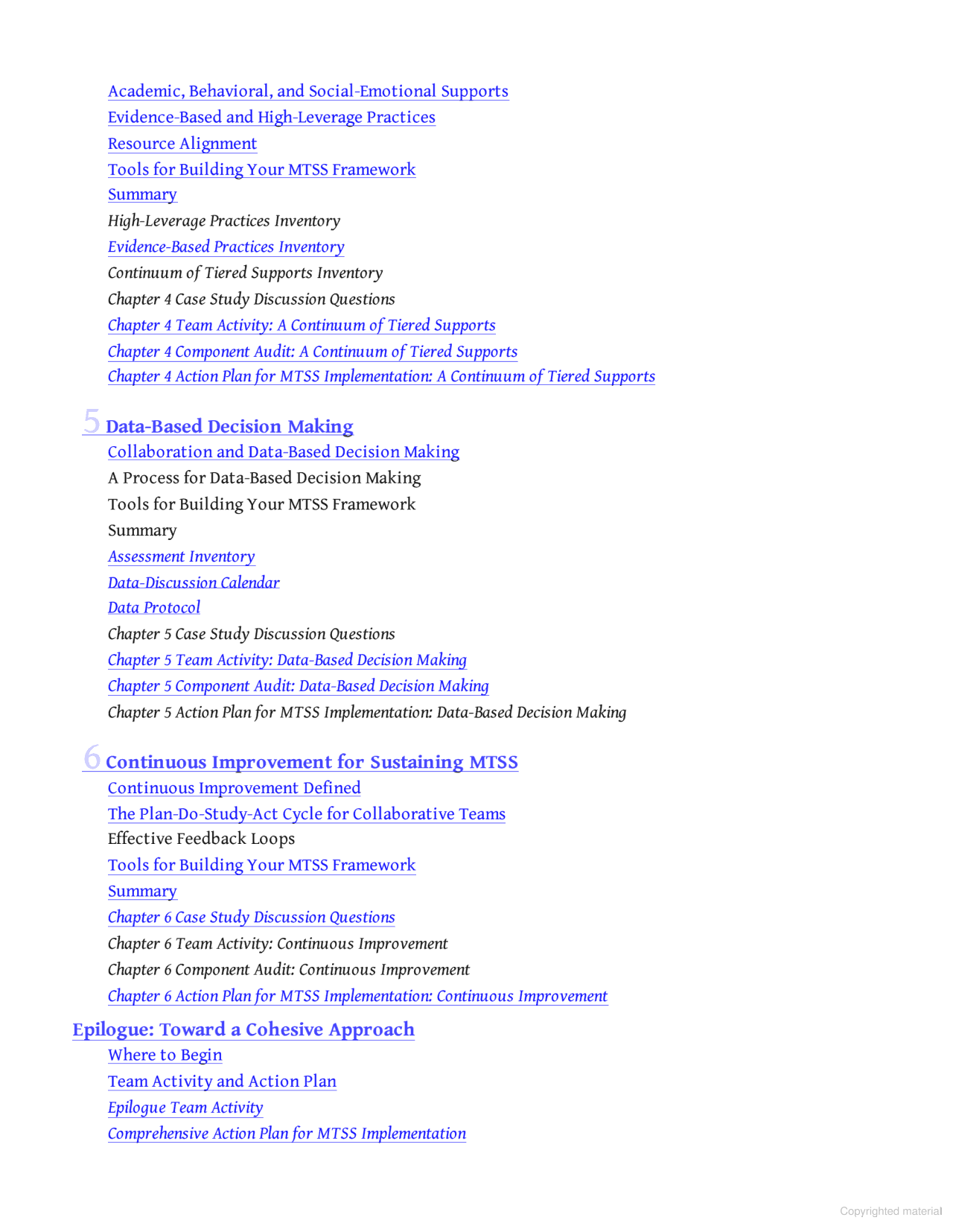 Demystifying MTSS: A School and District Framework for Meeting Students’ Academic and Social-Emotional Needs