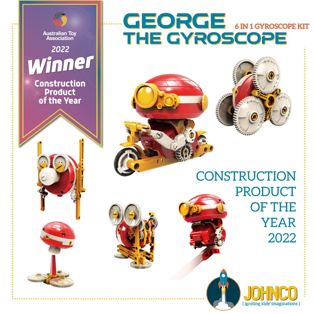 Johnco - George the 6 in 1 Gyroscope Kit