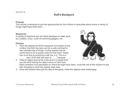 Helping Young Children to Speak with Confidence