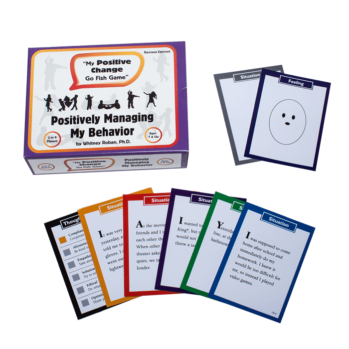 My Positive Change Go Fish Game: Positively Managing My Behaviour