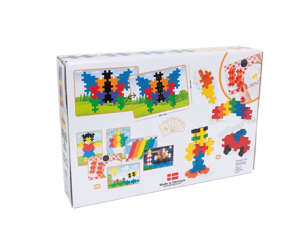 Plus-Plus - BIG - Picture Puzzle Basic - 60 pcs