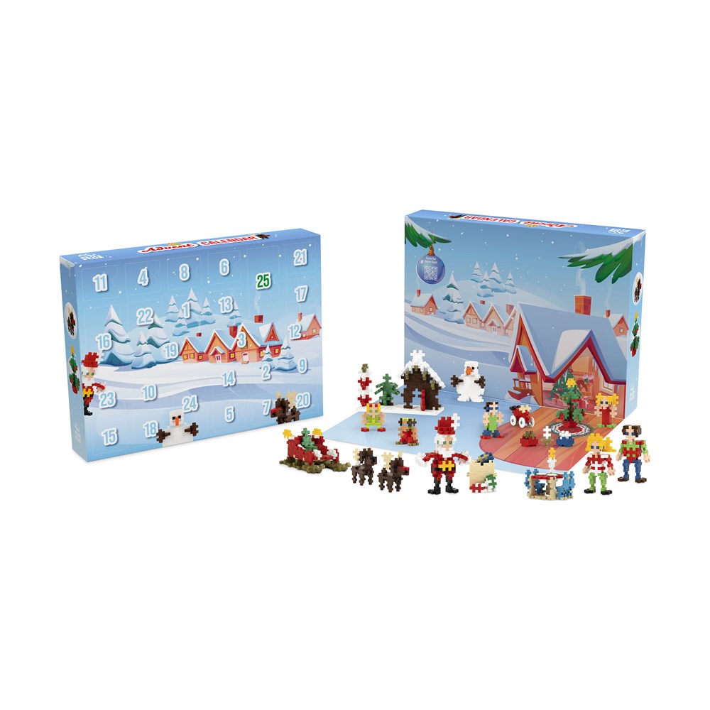 Plus-Plus - Christmas Advent Calendar - 600pcs