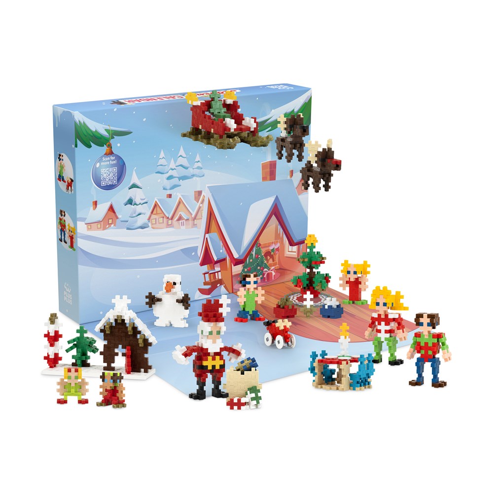 Plus-Plus - Christmas Advent Calendar - 600pcs