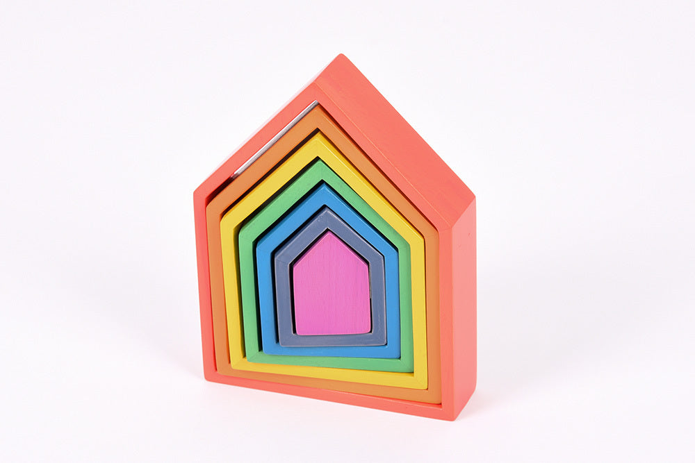 Rainbow Architect Houses (7 Piece)
