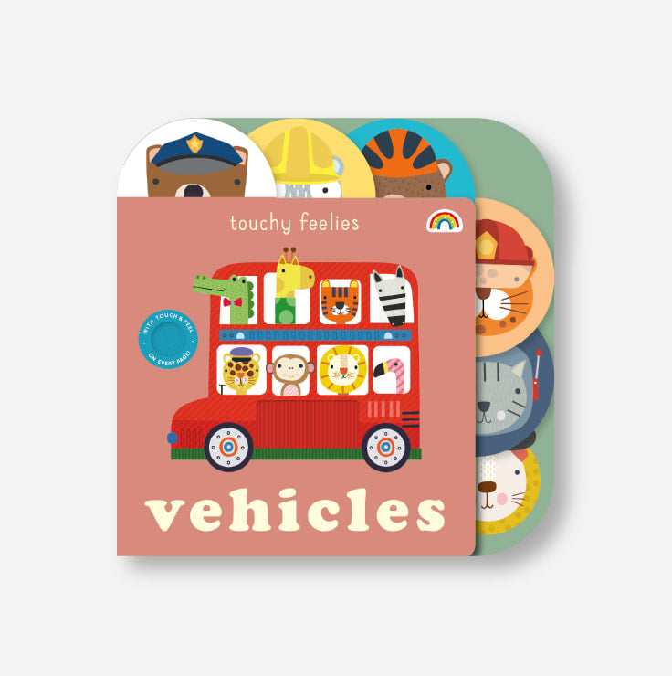 Touchy Feely Books - Vehicles