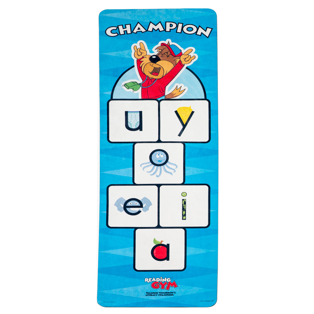Reading Gym Yoga Mats - Short Vowels Yoga Mat
