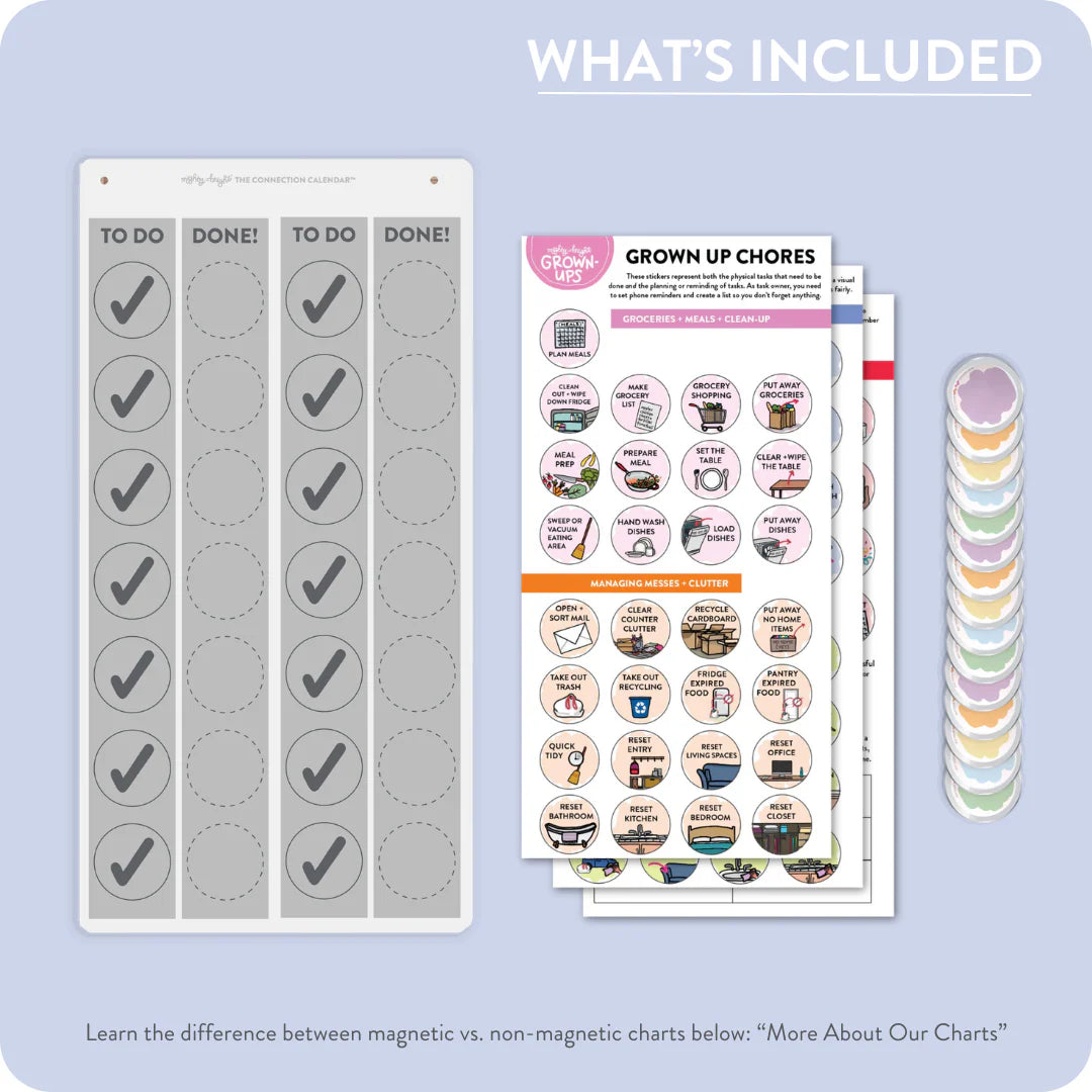 Adult Chore Charts for Individuals & ADHD
