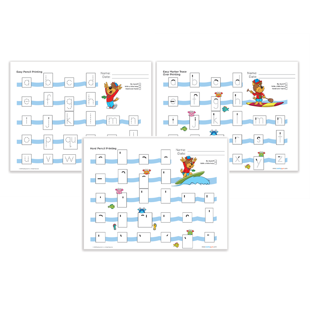 Alphabet Tracing Sheets Pack