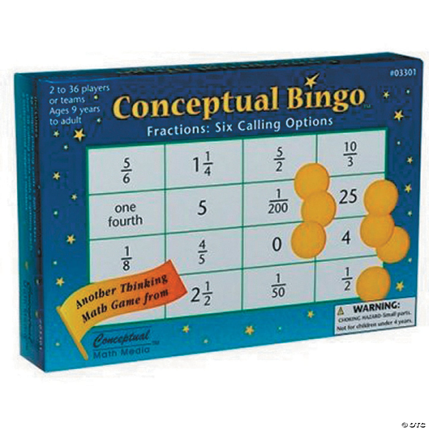 Conceptual Bingo - Fractions