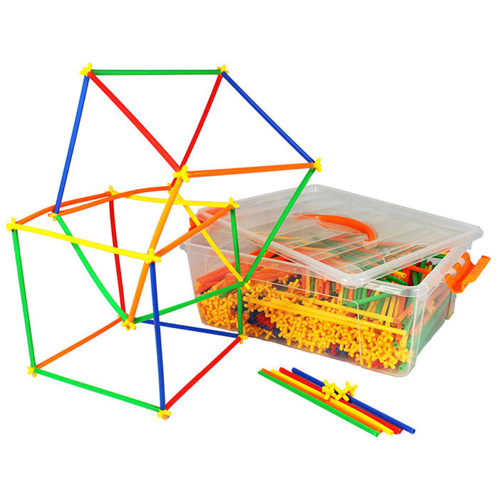 Billy Kidz Construction Set - Straws 800pcs